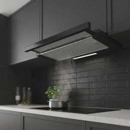 Hotte Télescopique Extra EHT2-60BG Noir