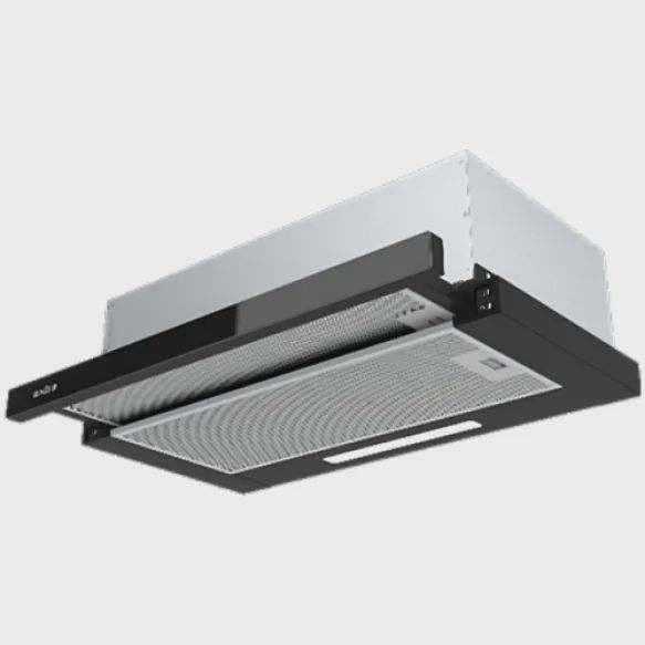 Hotte Télescopique Extra EHT2-60BG Noir